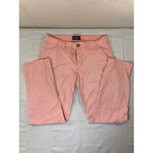 American Eagle Outfitters Stretch Peach Chino Pants Women's Size‎ 6